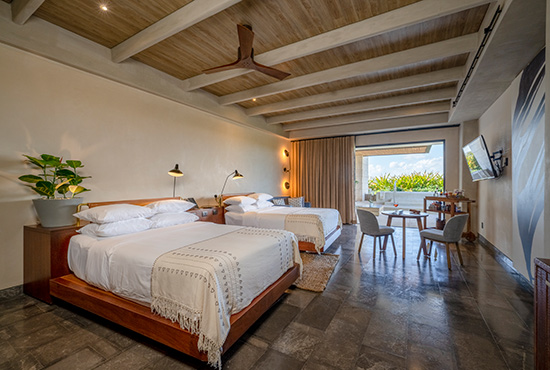 ATELIER Playa Mujeres - INSPIRA Corner Suite - 2-Double - Bed