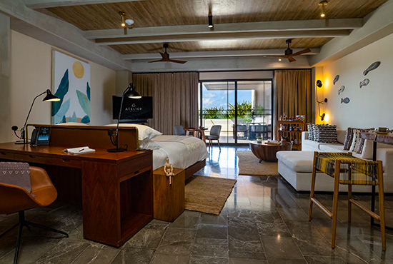 ATELIER Playa Mujeres - INSPIRA Corner Suite - King - Bed