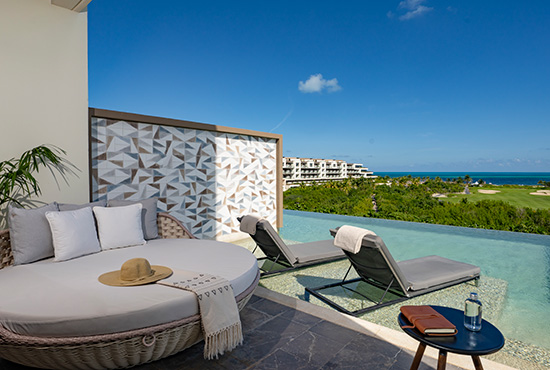 ATELIER Playa Mujeres - INSPIRA Junior Suite Swim Out Ocean View - 2-Double - View